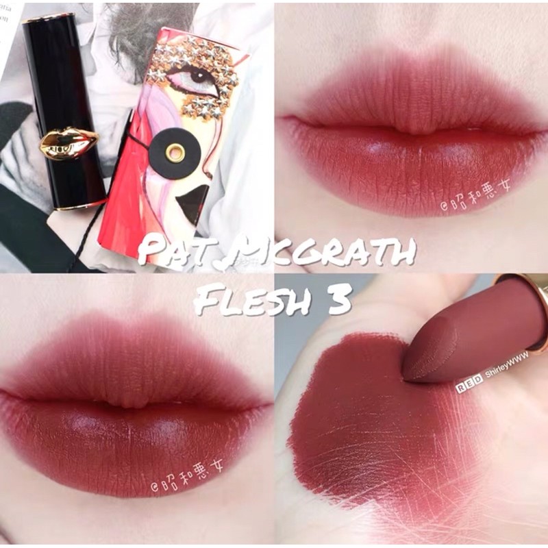 [BILL US] Son thỏi lì Fullsize Pat McGrath Labs MatteTrance Lipstick màu Flesh 3 | BigBuy360 - bigbuy360.vn