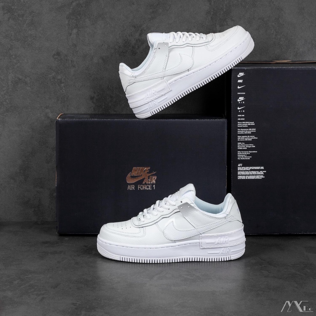 Giày Sneaker Nam Nữ AF1 Trắng