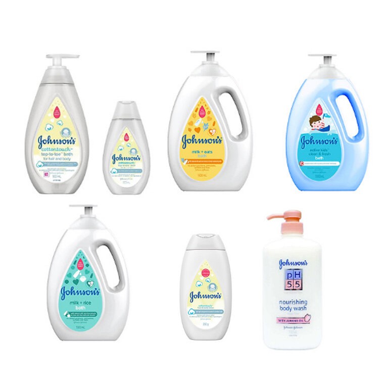 Sữa tắm Johnson's chứa sữa và gạo 200ml/1000ml