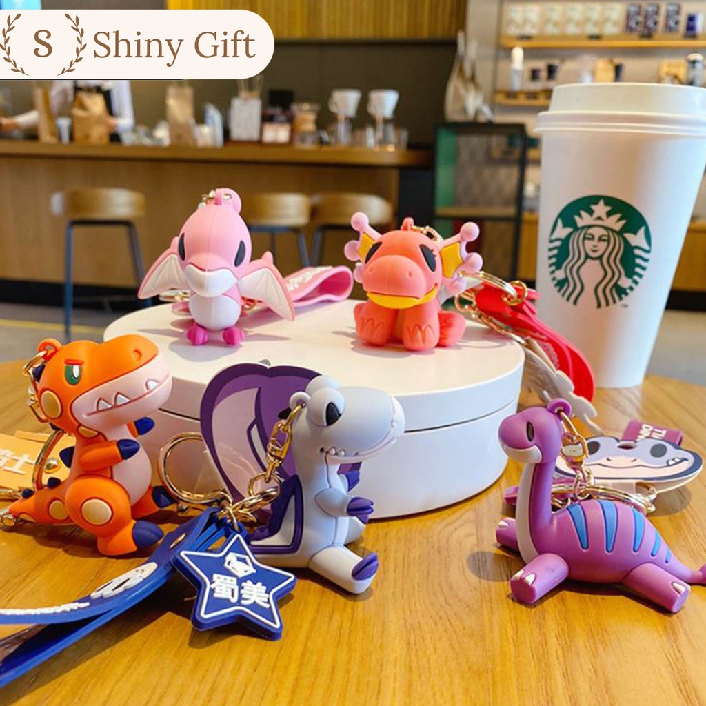 Móc khóa khủng long siêu cute hot trend