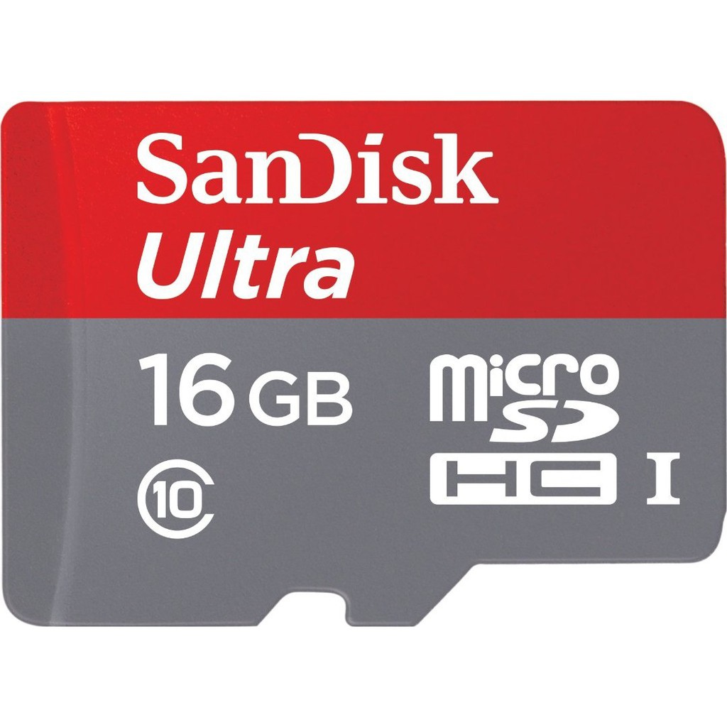 Thẻ nhớ 16GB Micro SDHC C10 80mb/s Sandisk soc