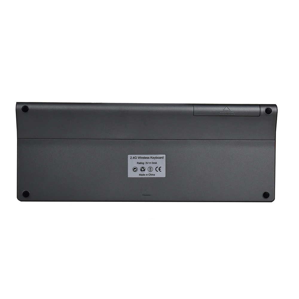 Bàn phím không dây HAPPY HOMLIV 2.4ghz 2 trong 1 có touchpad và bàn phím số cho Android Box Smart TV laptop