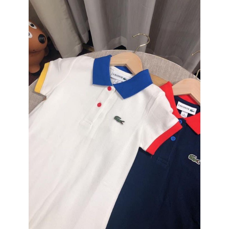 Váy polo Lacoste bé gái siêu đẹp (13-35kg)