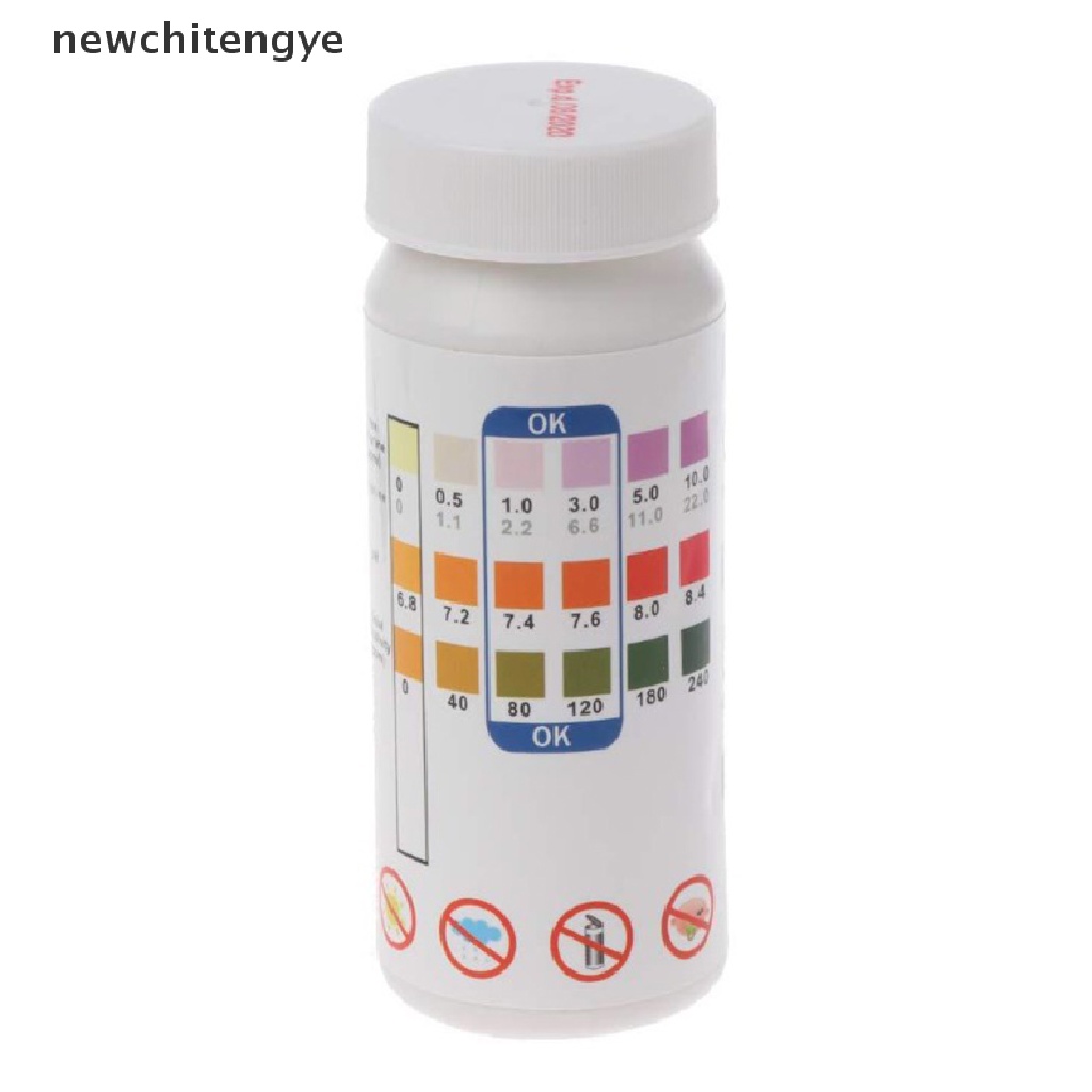 Set 50 Giấy Kiểm Tra Độ PH Nước Nóng / Bể bơi Tiện Dụng