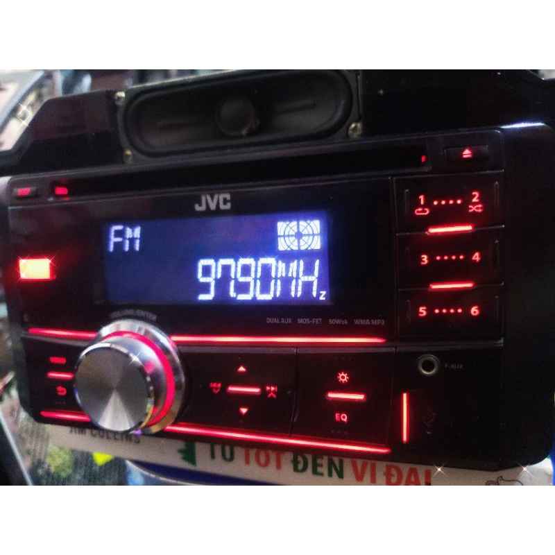 Đầu cd Jvc kenwood tháo xe toyota , lắp đặt chung cho các hãng xe khác