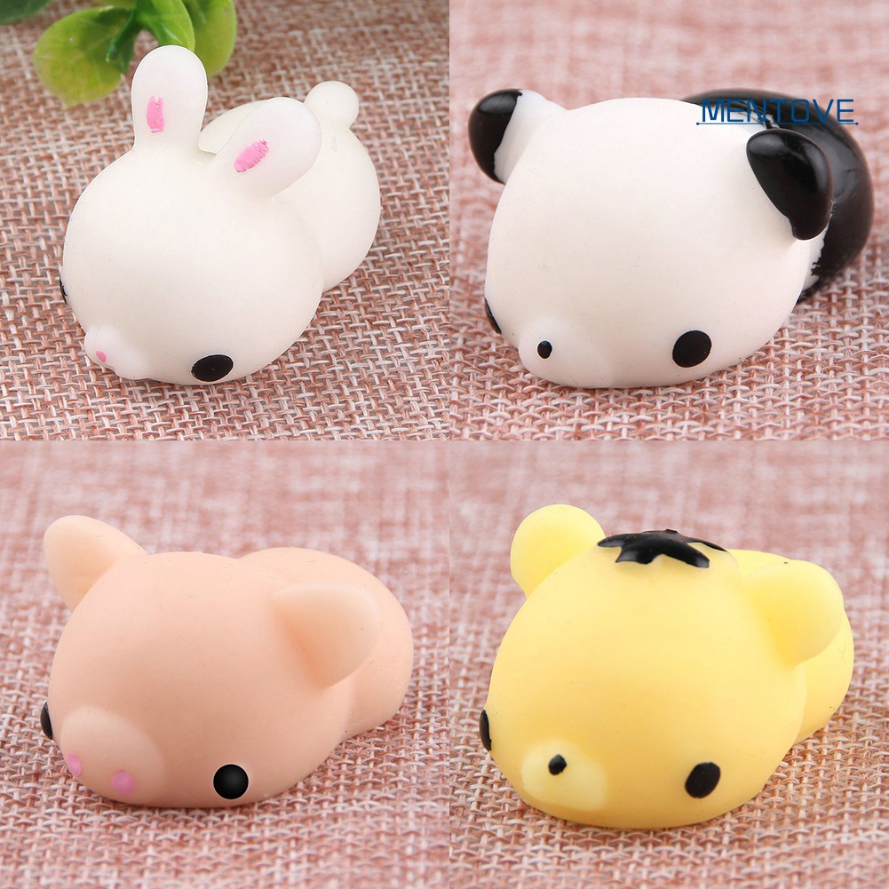 Đồ Chơi Squishy Hình Con Thỏ Gà Dễ Thương Bóp Xả Stress