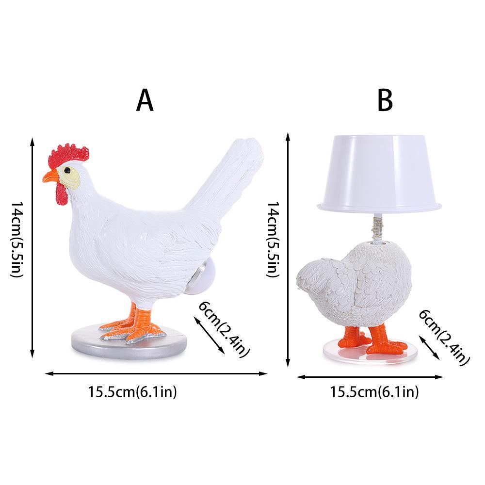 Đèn Ngủ Hình Trứng Gà 3D Sống Động KENT1