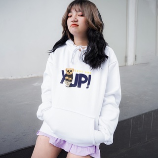 Áo hoodie nữ - Áo hoodie sweater nữ chất nỉ dày dặn Gấu Yup