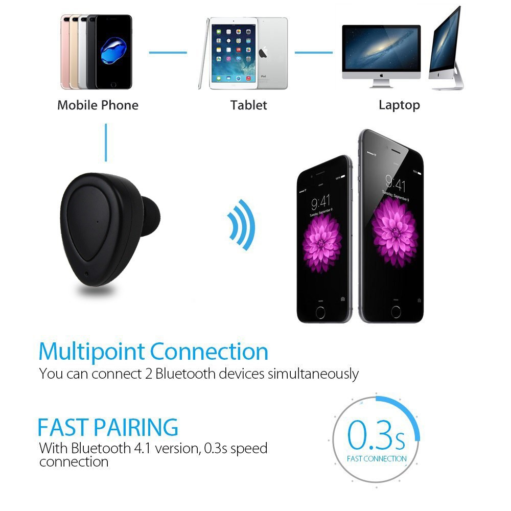 Bộ 2 Tai nghe nhét tai không dây TWS-K2 kèm bộ sạc - Tai nghe nhét tai Bluetooth cao cấp K2