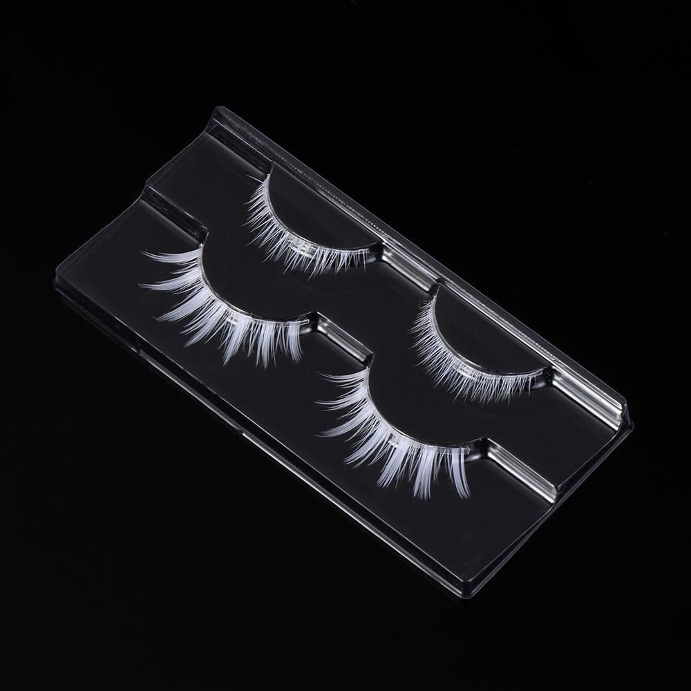 Lông Mi Giả Màu Trắng Thời Trang Tự Nhiên SOFTNESS