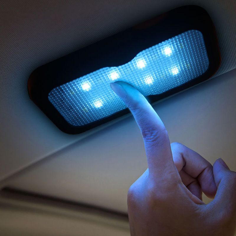 SPMH Car Interior Light Car Ceiling Reading Light Magnet Ceiling Lamp Universal USB Charging