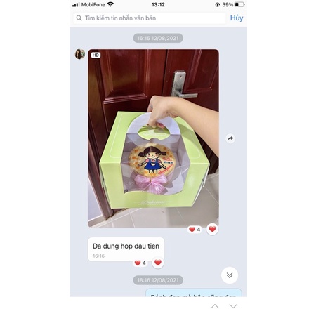 10hộp size 32x32x20, hộp đựng bánh kem, hộp đựng bánh sinh nhật giá rẻ Bảo Ngọc Store