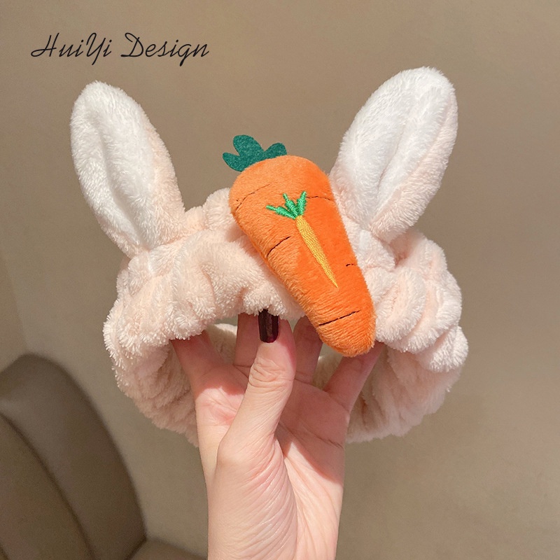 Băng đô nữ cute dễ thương Cà Rốt Phong Cách Hàn Quốc 2022 HYTACO BĐ02
