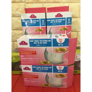 [LẺ 5 CÁI]  Khẩu Trang Y Tế Cao Cấp TOPVALU Xuất Nhật, đóng gói riêng từng cái