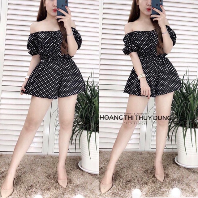 Set crop bi bệt vai