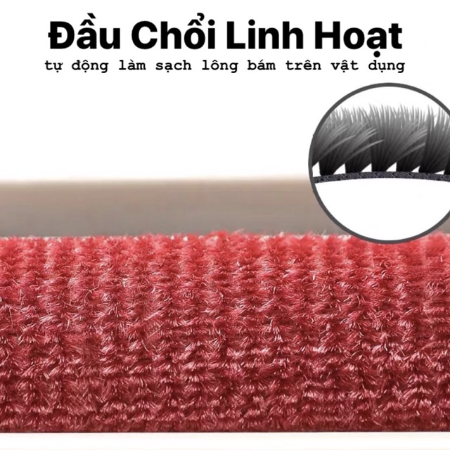 Cây lăn lông thú cưng, cây lăn tĩnh điện hút lông chó mèo trên Giường, Nệm, Sofa