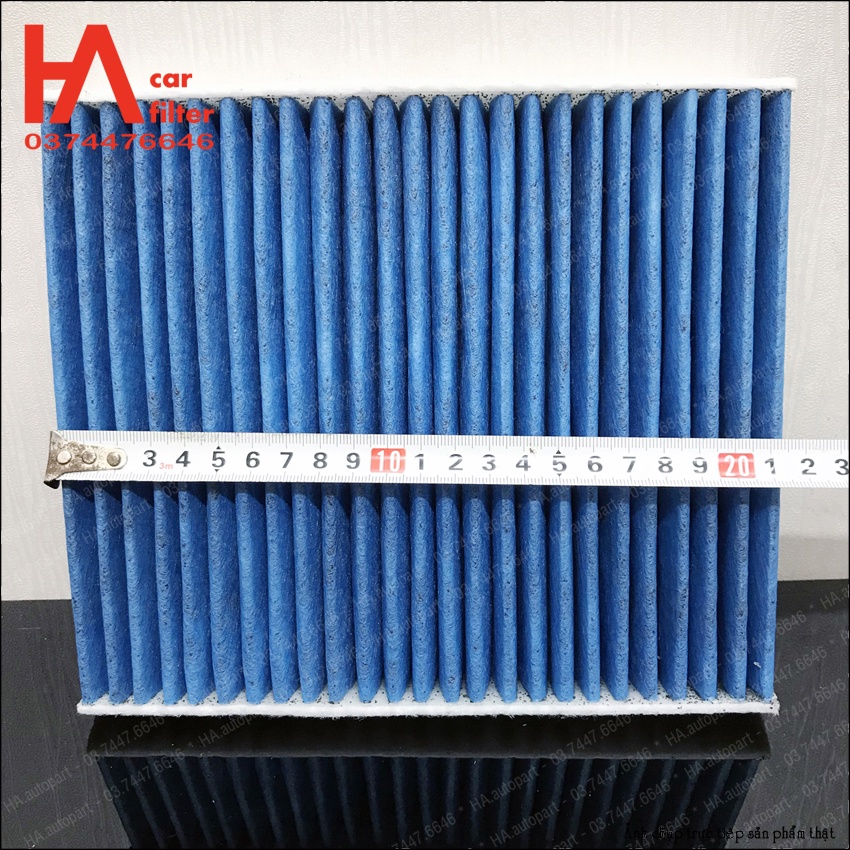Lọc gió điều hòa kháng khuẩn Toyota Camry /Altis 19-, Innova / Hilux / Fortuner 16-, Cross 18-, Mazda CX-9