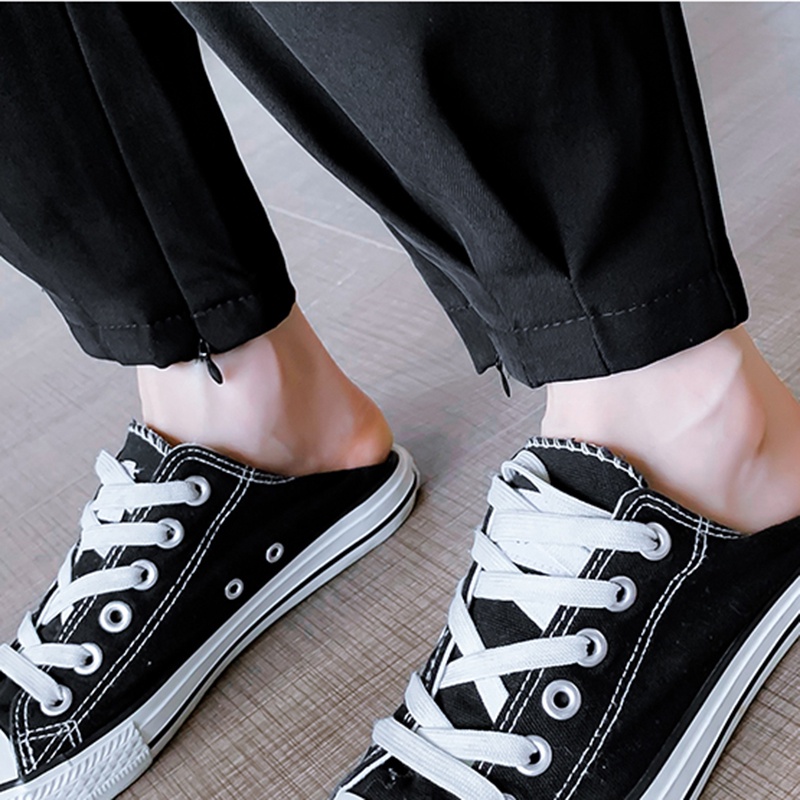 Quần Tây Nữ Baggy Cạp Khuy Lưng Chun Sau Thời Trang Sugal QUAN NU 037