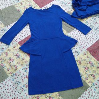 Váy peplum mùa thu đông hàng VNXK