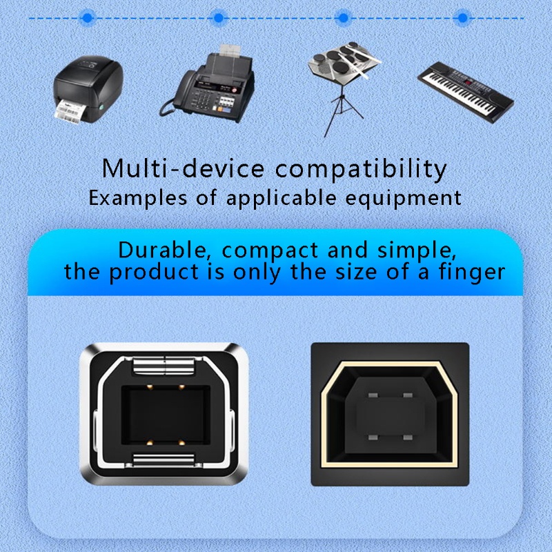 Đầu nối USB loại C qua MIDI loại B cho máy chủ in quét