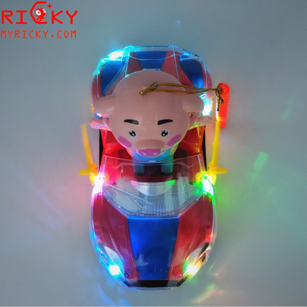 Heo lái xe hơi tự di chuyển