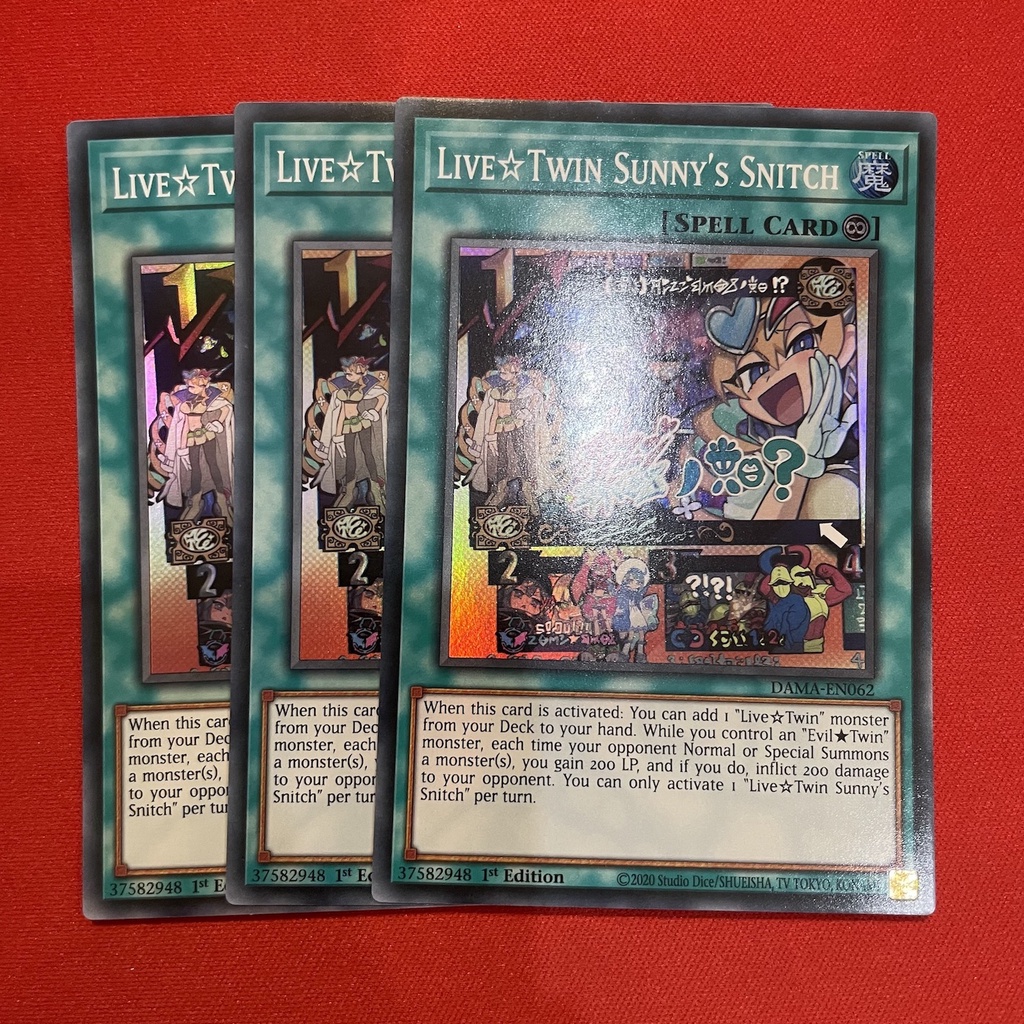 [EN][Thẻ Bài Yugioh Chính Hãng] Live Twin Sunny's Snitch