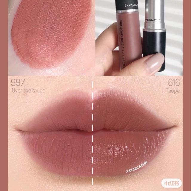 SON MÔI MAC KEM 997 OVER THE TAUPE - SON LÌ CAO CẤP, HÀNG CHÍNH HÃNG | BigBuy360 - bigbuy360.vn