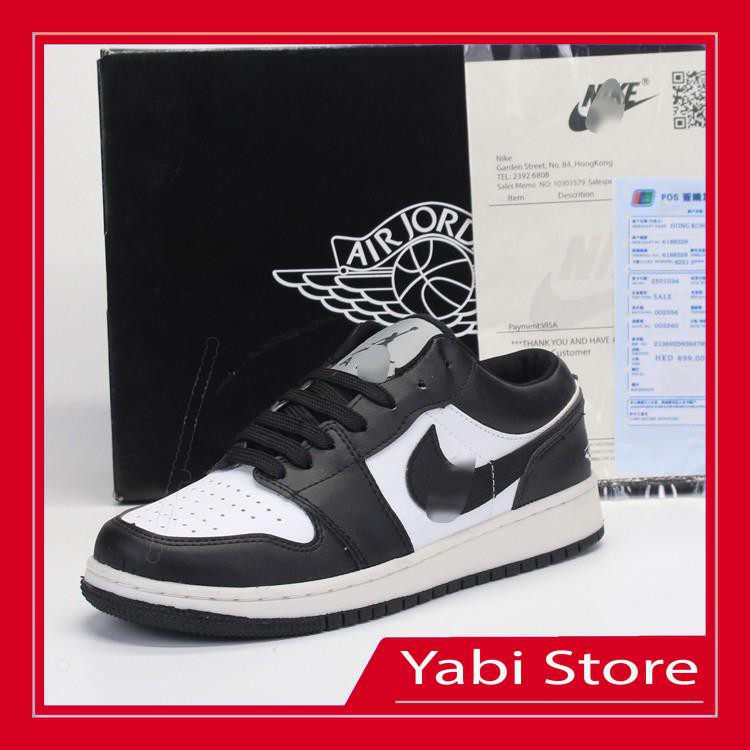 🔥FREE SHIP-HÀNG QUẢNG CHÂU  🔥Giày thể thao sneaker🔥 đen cổ thấp full  box - Yabi Store