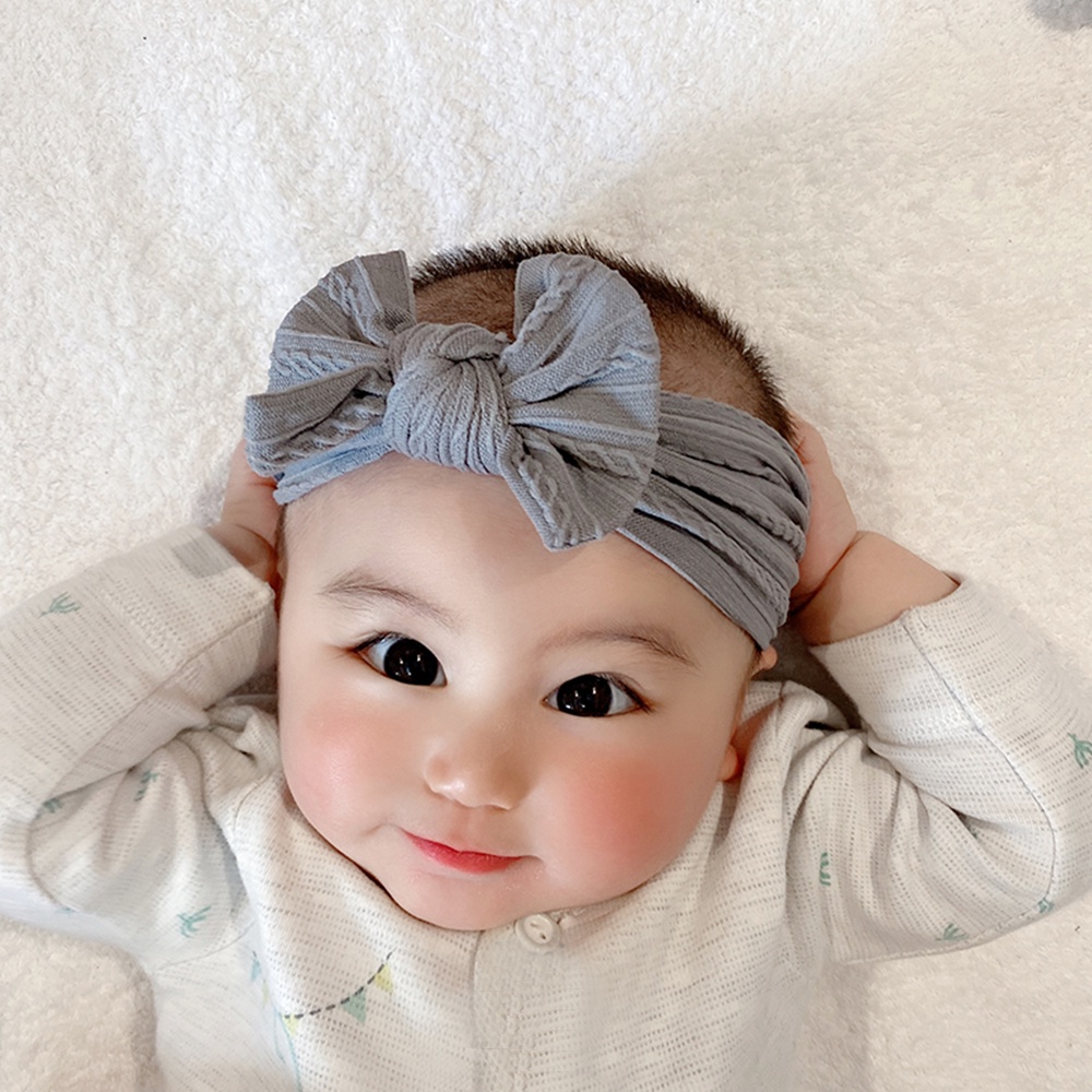 Băng đô KIDSBOWS thiết kế nơ xinh xắn tùy chọn màu sắc dành cho bé gái