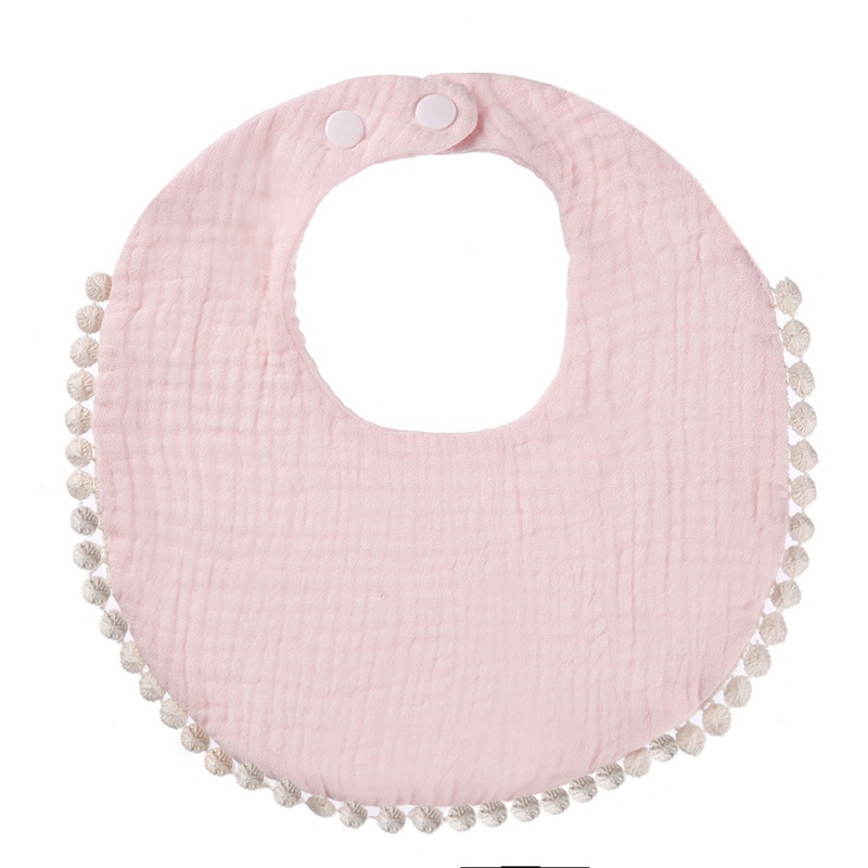 Yếm Ăn Bằng Cotton Có Thể Giặt Tiện Dụng Cho Bé