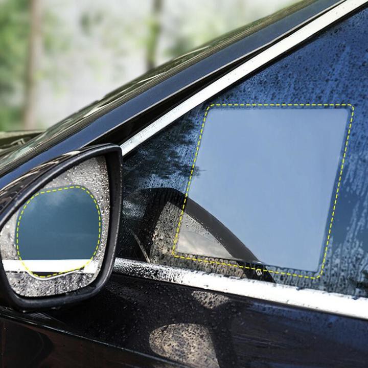 Bộ miếng dán chống đọng nước gương chiếu hậu + cửa kính lên xuống ô tô | BigBuy360 - bigbuy360.vn