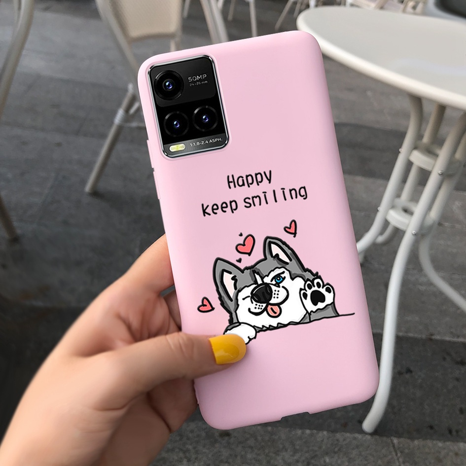 Ốp điện thoại in họa tiết nhiều mẫu đáng yêu tùy chọn thích hợp cho VIVO Y33S V2109 Y21 V2111 Y21S V2110 Y21S