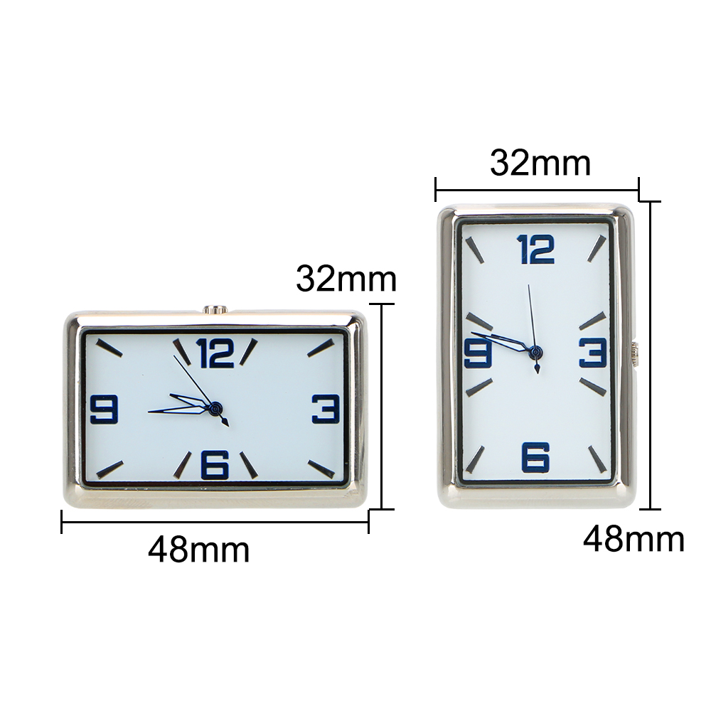 1 Đồng Hồ Thạch Anh Dán Trang Trí Xe Hơi