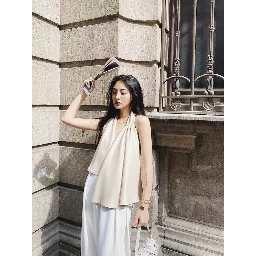 Áo Kiểu Design Top Sang Chảnh (NUDE)
