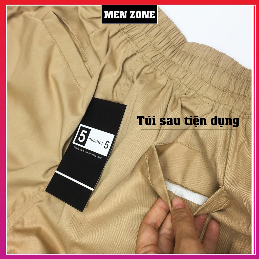 Quần Jogger Kaki Nam Trơn Dáng Ôm, Quần Dài Nam Kaki Bo Chun Ống Vải Co Giãn [QJK]