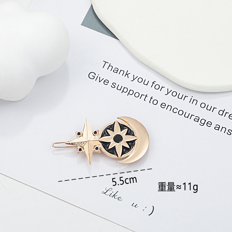 Kẹp tóc hình kéo dễ thương phong cách Hàn Quốc