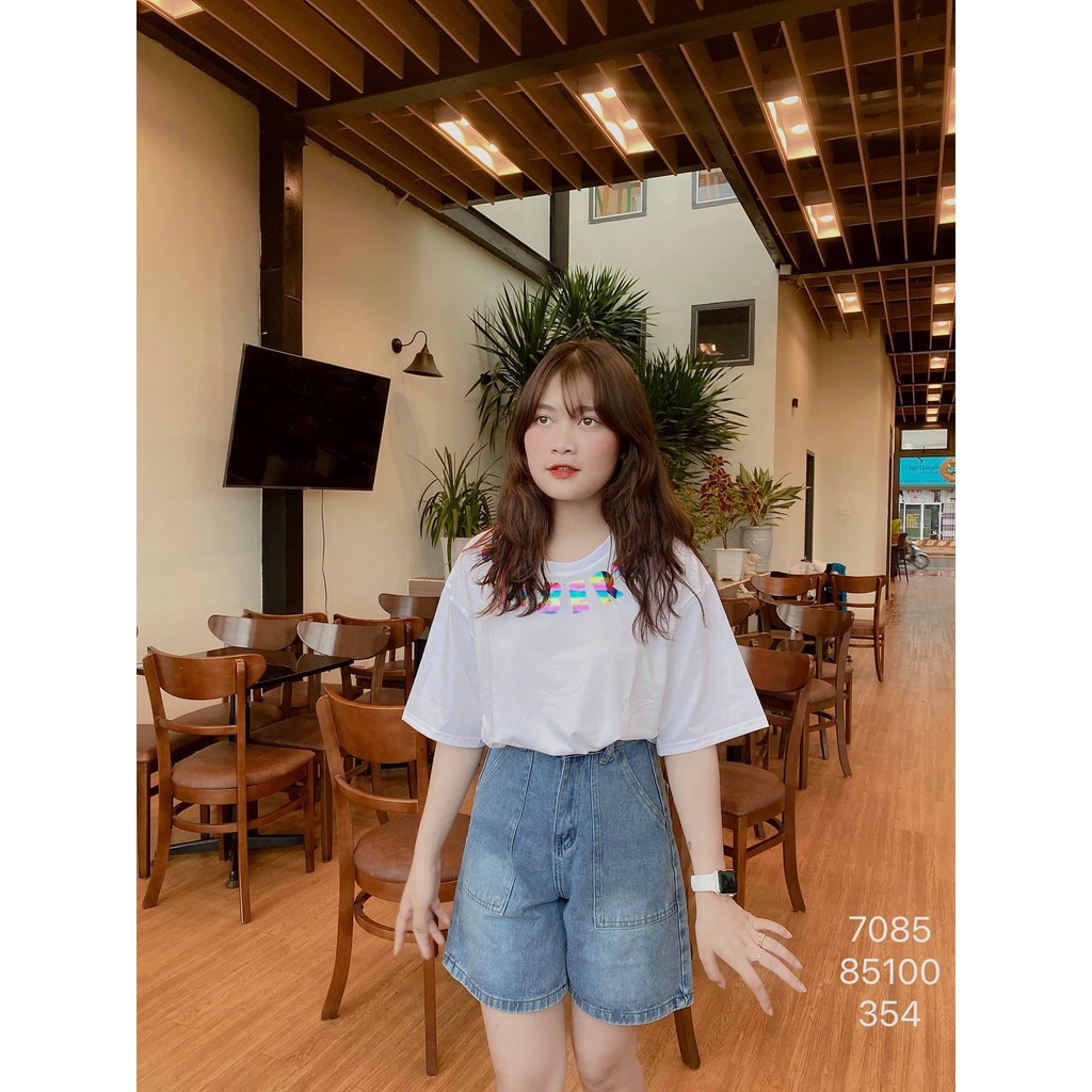 [ MUÔN VẺ ] QUẦN JEAN NGỐ LỬNG NỮ 2 TÚI TRƯỚC ĐĨA CHÉO FORM RỘNG LAI CUỐN MÀU XANH NHẠT SIÊU XINH CAO CẤP NITI CỰC PHONG