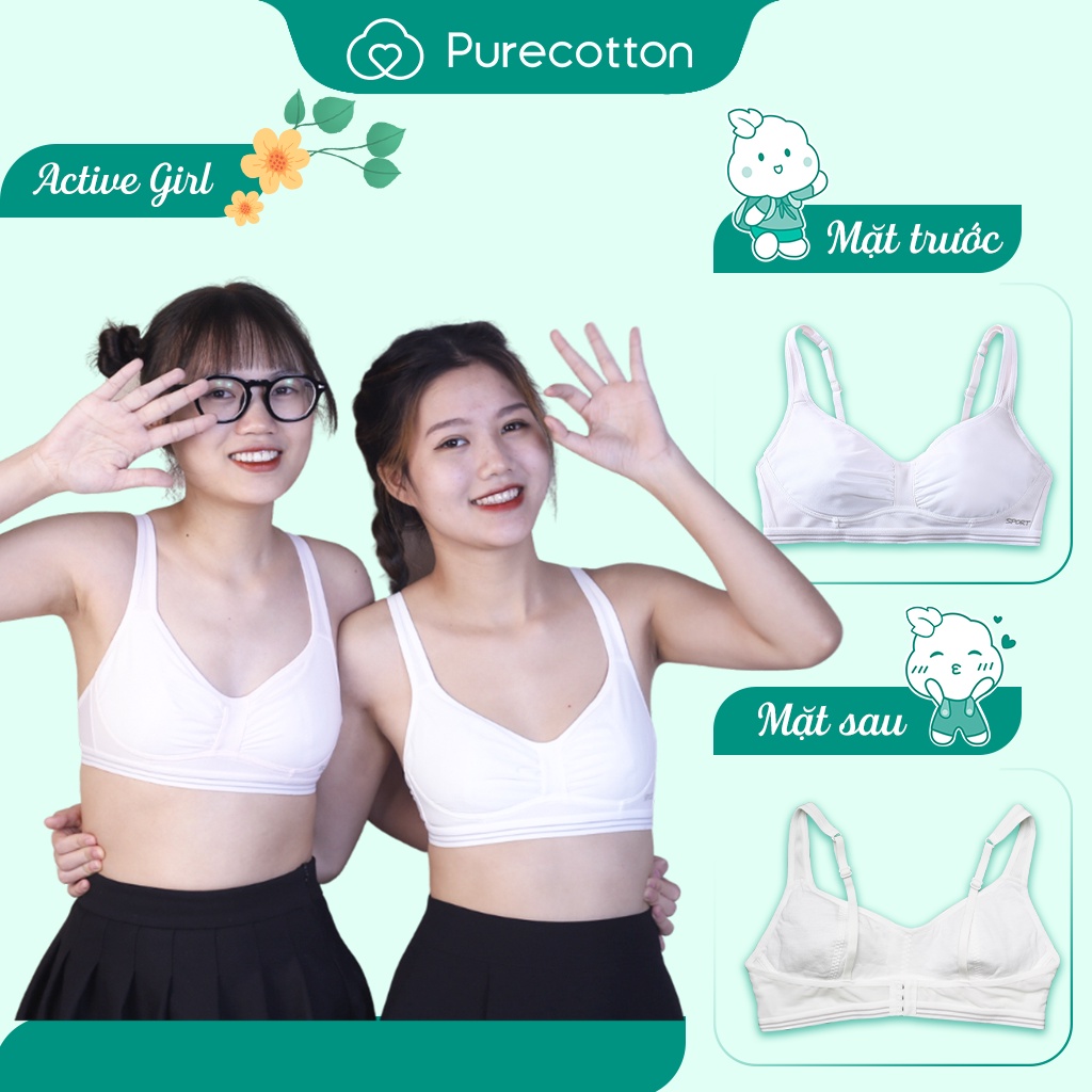 Bộ sưu tập SPORTY CHIC áo lót học sinh Purecotton chất liệu cotton cao cấp PC029