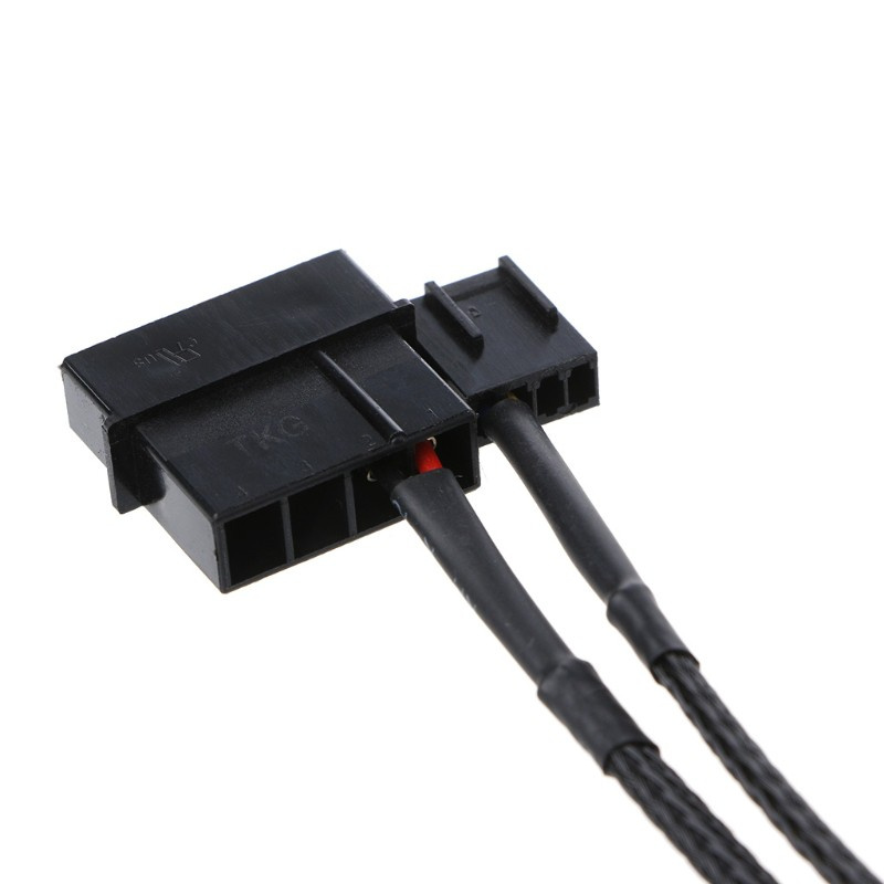 Cáp Chuyển Đổi Nguồn Quạt Tản Nhiệt 1 Sang 4-pin Molex Tx4 Pwm Cpu