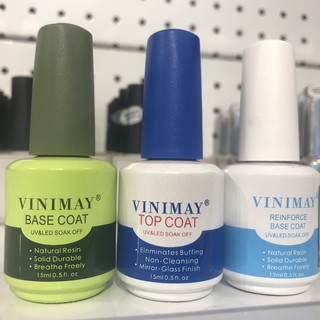 [Hàng Chính Hãng] Base top , top lì , kiềm dầu , phá gel, cứng móng Vinimay