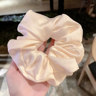 Set 5 Cái Cột Tóc Cute Màu Trơn Dễ Phối Kiểu Phong Cách Nữ Tính Nhẹ Nhàng Đủ Màu Đường Kính 10cm