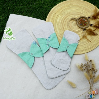 Băng vệ sinh vải wingpad size lõi rời nền xám