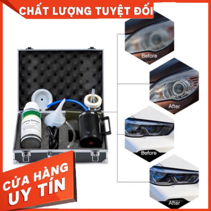 Bộ Nano Phục Hồi Làm Sáng Choá Pha Đèn Ô Tô Xe Máy Cao Cấp