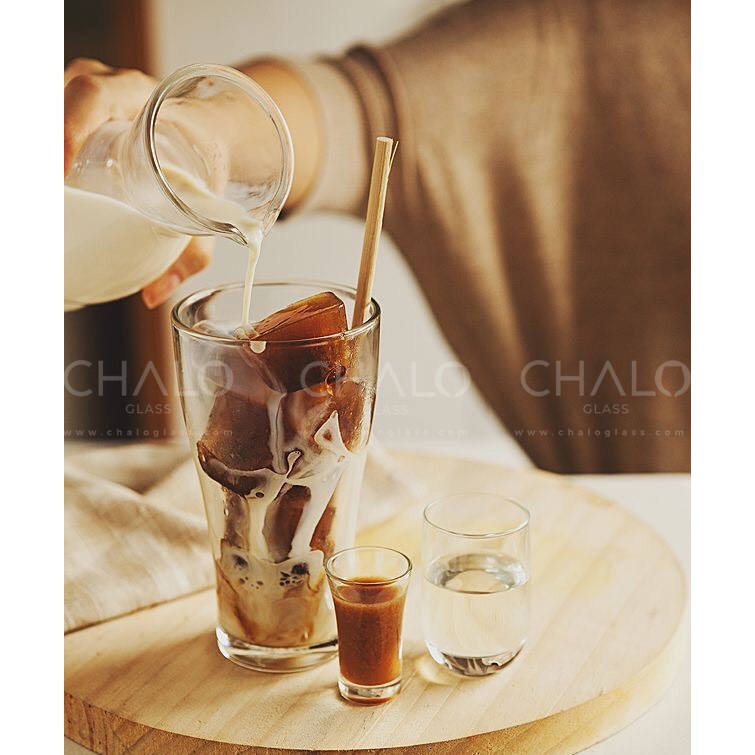 [Made in Thailand] Cốc thủy tinh Lucky Glass -  Empire Tumbler LG22 - 385ml