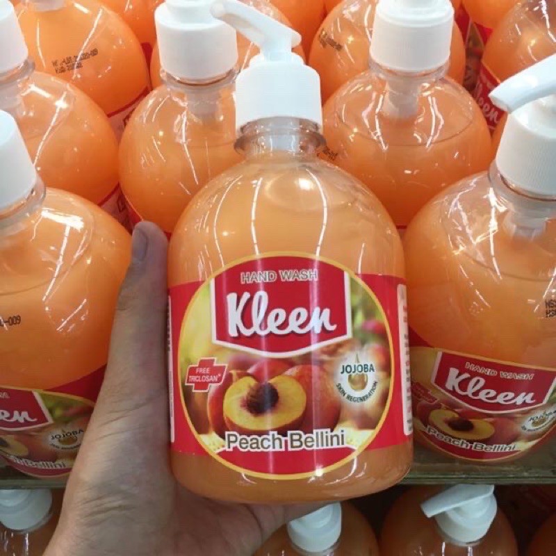 Nước rửa tay Kleen Hương Đào( 500ml)