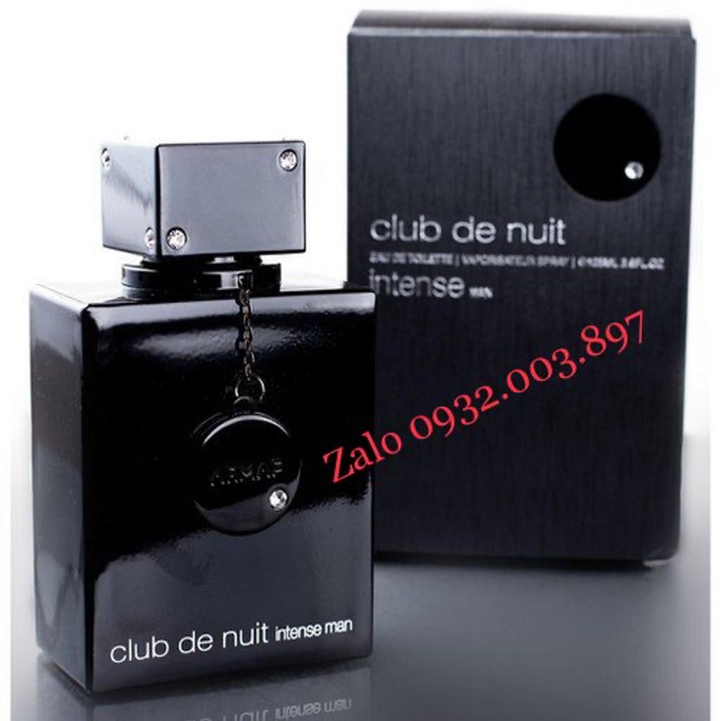 Nước hoa ARMAF Club de Nuit Intense Man EDT 105ml chuẩn AUTH ,người nhà US gửi về.