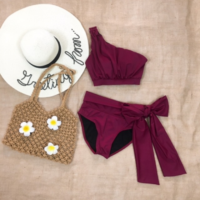 ⚡️FLASH SALE⚡️- Bikini đi biển, cạp cao nữ hoàng Korea