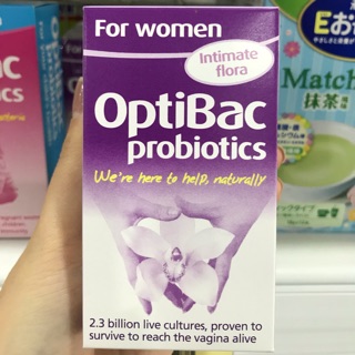 Men Vi Sinh Optibac Tím 30v
