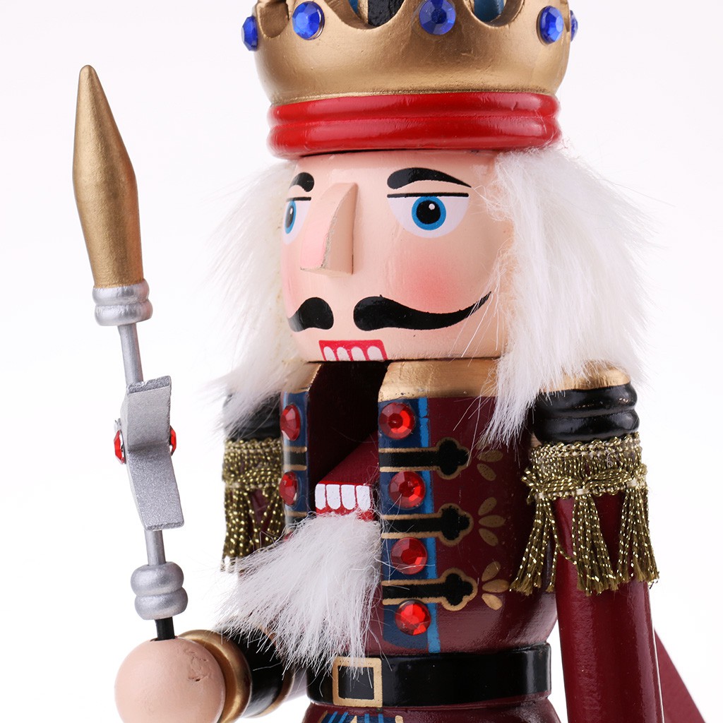 Mô hình gỗ kẹp hạt dẻ 30cm trang trí nhà cửa # 4