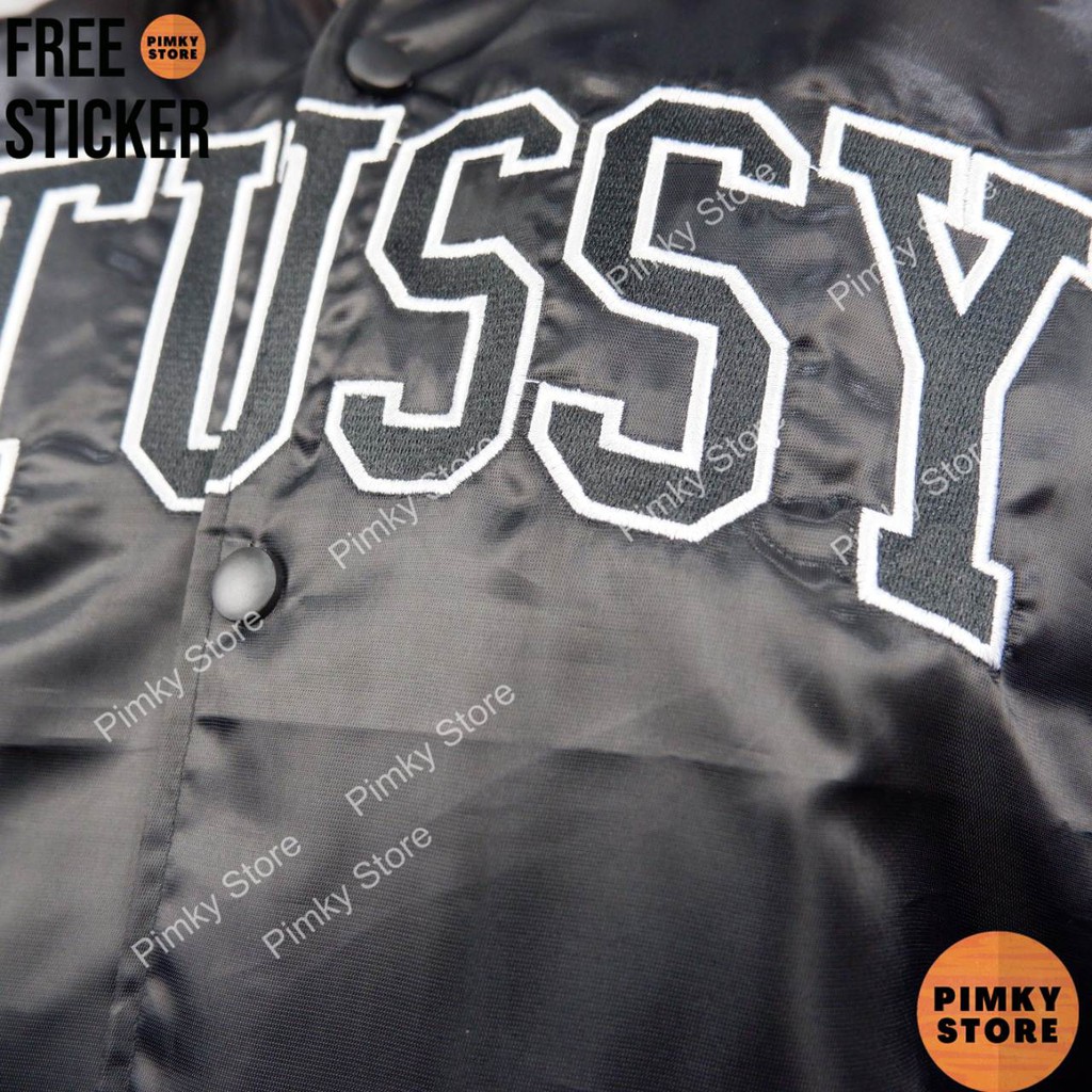 Stussy Áo Khoác Bomber Chính Hãng Chất Lượng Cao